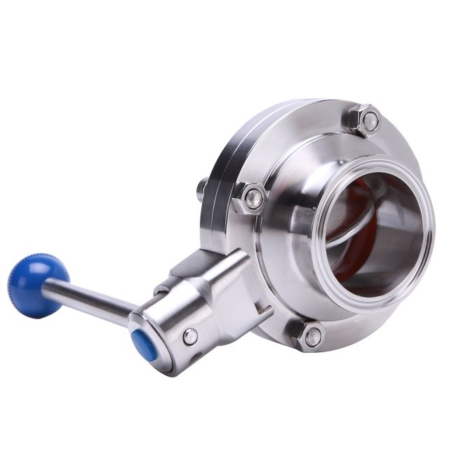 Clamped Butterfly Valve SMS